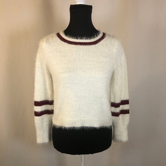 Copper Key Fuzzy Knit Sweater – Cozy Y2K Retro Revival (Women’s XL) - Picture 5 of 13